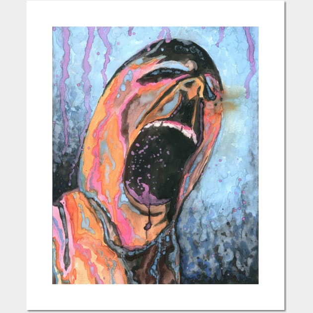 Series of Screams - Pain Wall Art by Austin Floyd Artwork